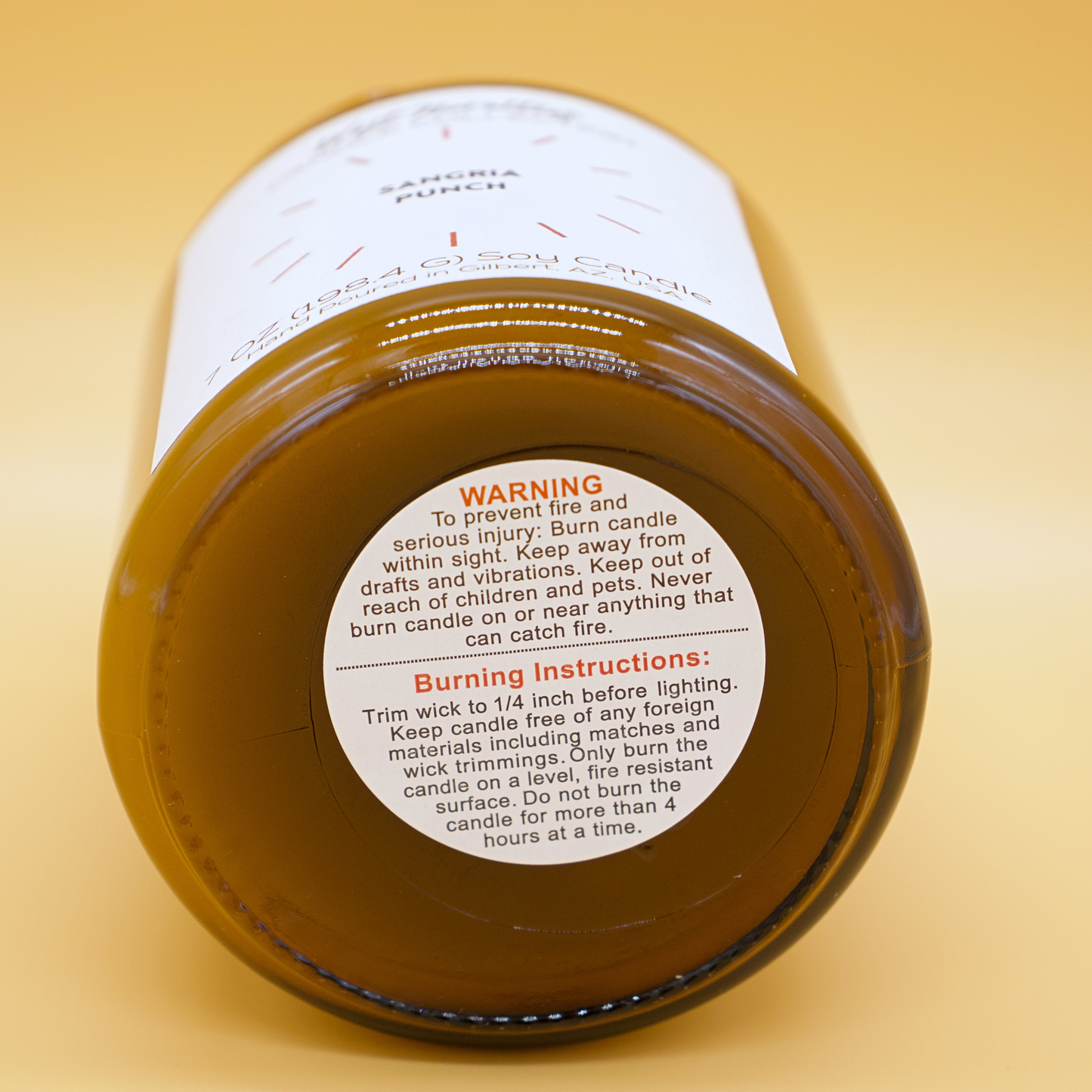 Sangria Punch Candle