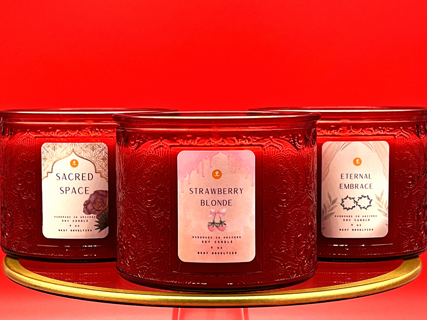 The Red Velvet Candle Collection